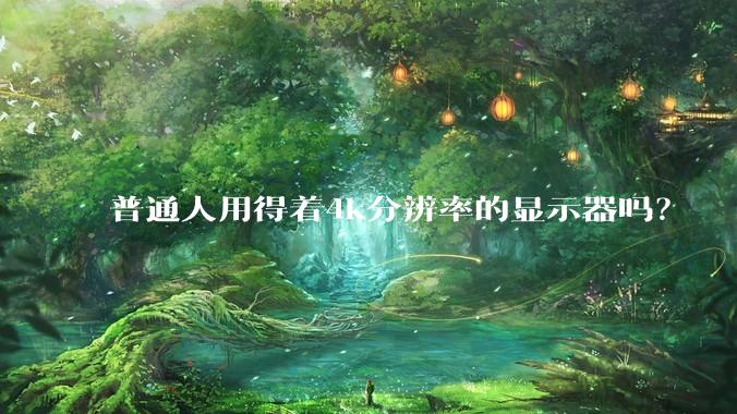 普通人用得着4k分辨率的显示器吗？