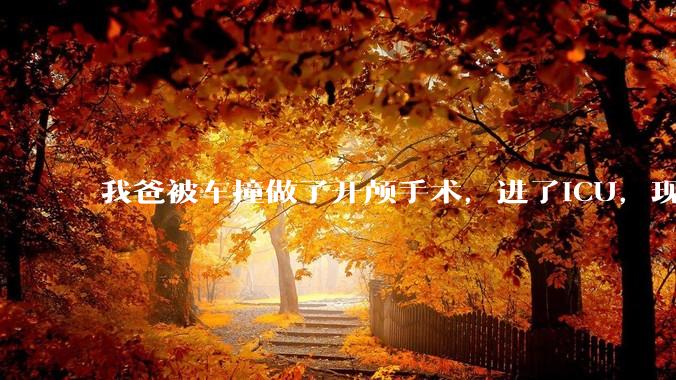 我爸被车撞做了开颅手术，进了ICU，现在肇事司机说责任不在他，不肯赔钱，怎么办？